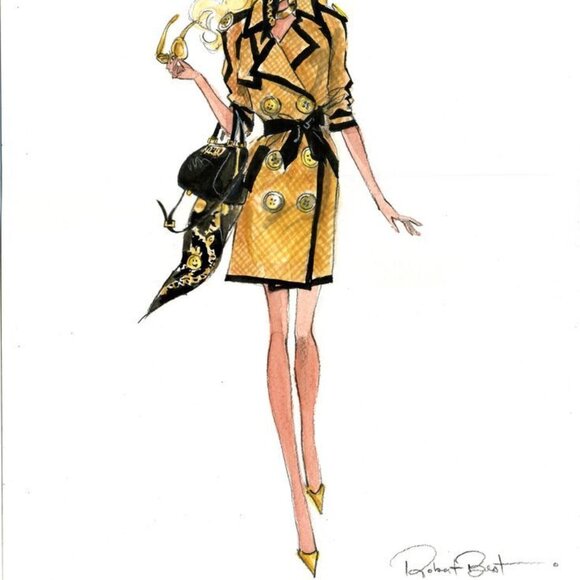 Tory Burch Gold Ballet Flats. - Picture 6 of 6